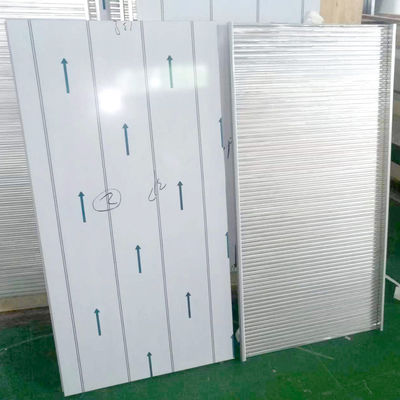 কেনা সিলিং সজ্জা জন্য উচ্চ শক্তি হালকা corrugated অ্যালুমিনিয়াম প্যানেল online manufacture